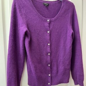 Deep purple angora sweater Women’s